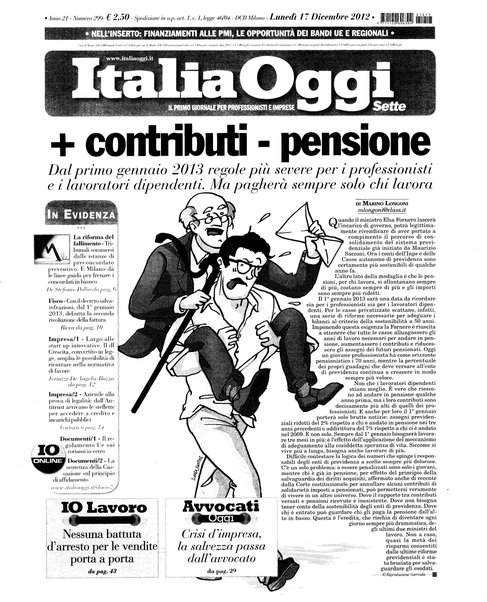 Italia oggi : quotidiano di economia finanza e politica